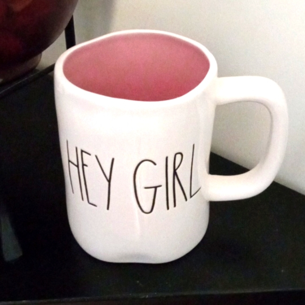 Rae Dunn "Hey Girl" Mug.  NWOT